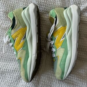 New balance x STAUD x 57/40 'Agave Green' sneakers